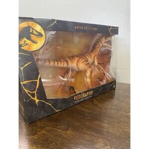 Jurassic World Amber Collection Tiger Velociraptor Lost World Park Action Figure